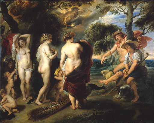 Das Urteil des Paris von Peter Paul Rubens