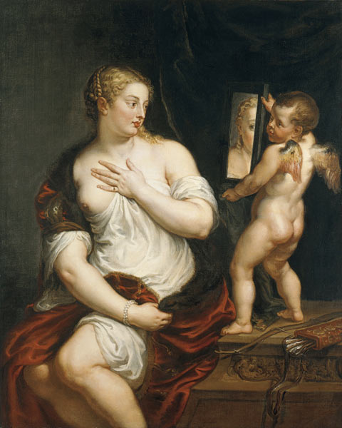 Venus und Cupido von Peter Paul Rubens