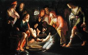 Christ Washing the Disciples' Feet 1623