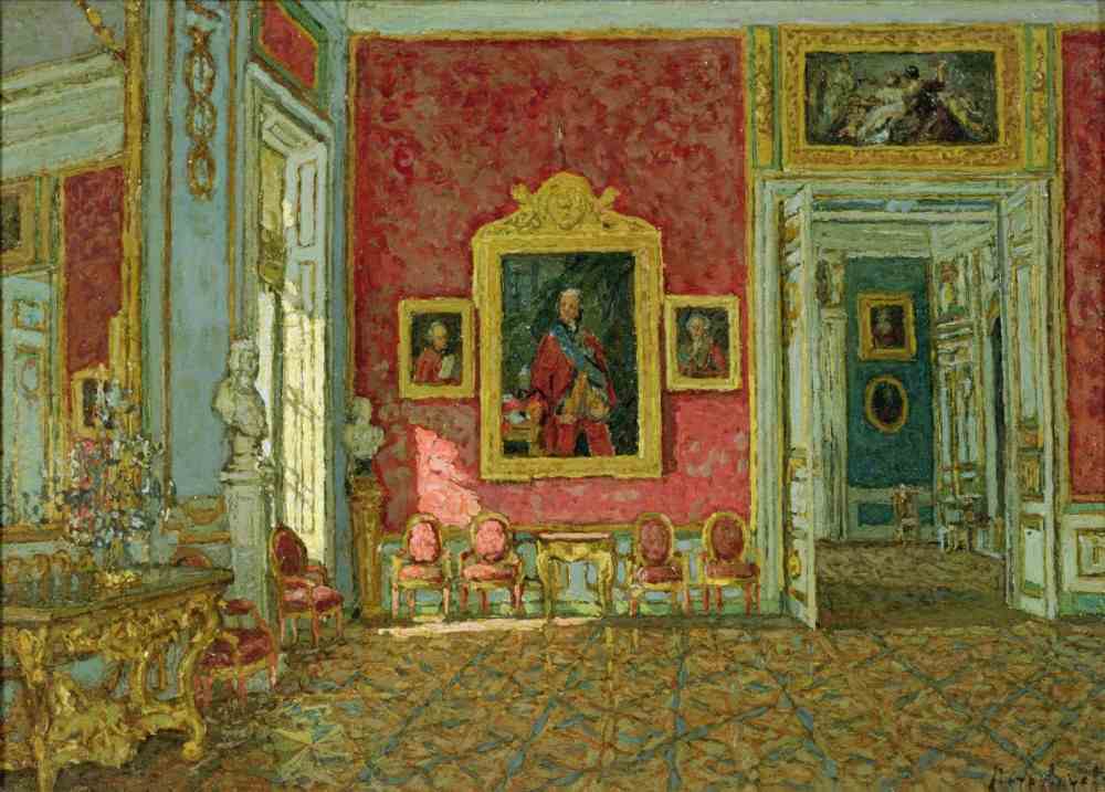 Der violette Salon im Kuskowo-Palast von Petr Ivanovic Petrovichev