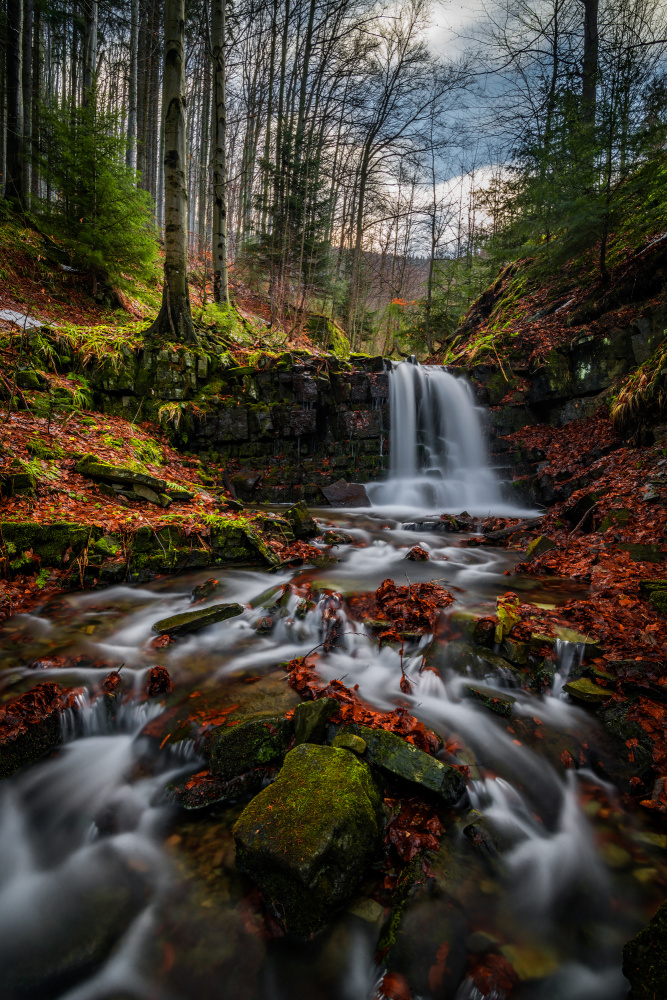Wasserfall Bystry von Petr Pazdírek