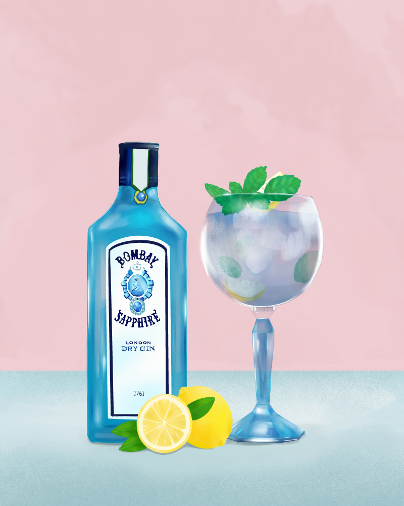 Gin-Cocktail von Petra Lizde