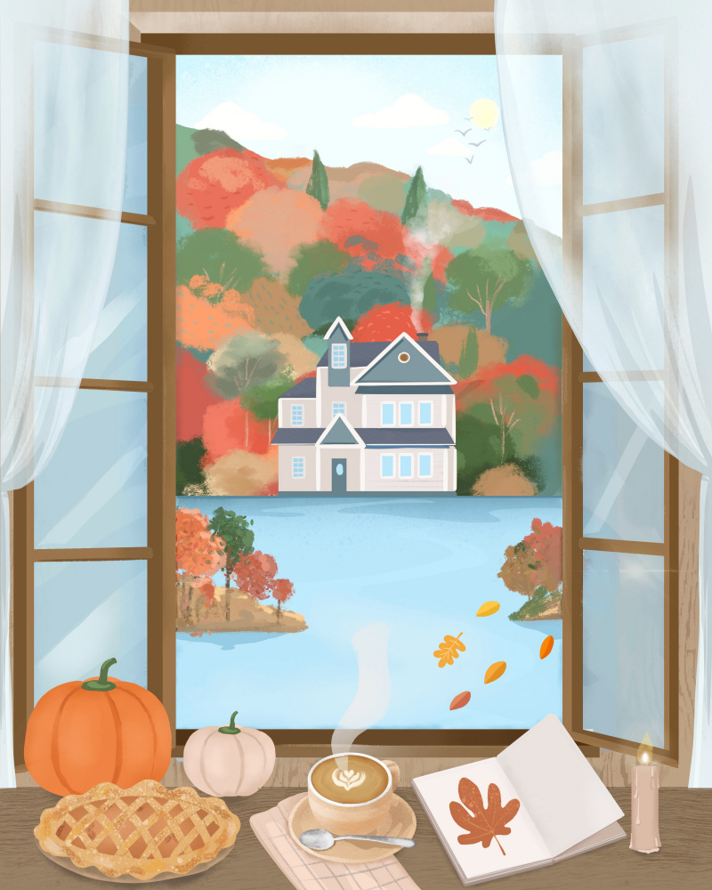 Herbsthütte von Petra Lizde