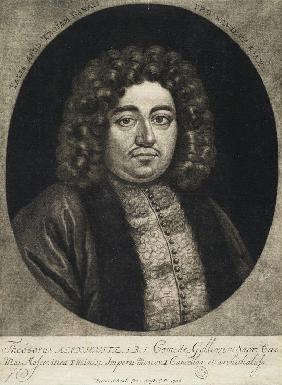 Porträt von Graf Fjodor Alexejewitsch Golowin (1650-1706) 1706