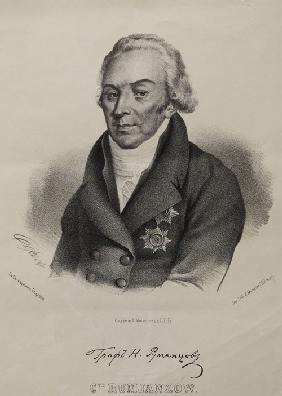 Bildnis Graf Nikolai Petrowitsch Rumjanzew (1754-1826)