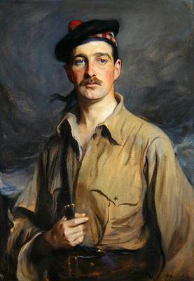 John, 2nd Lord Forteviot, M.C., 1916 (oil on canvas) 1899