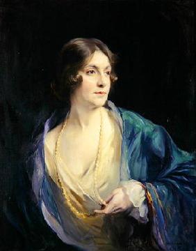 Marjory (Tiny) Heaton Ellis, Lady Forteviot, 1922 (oil on canvas) 19th