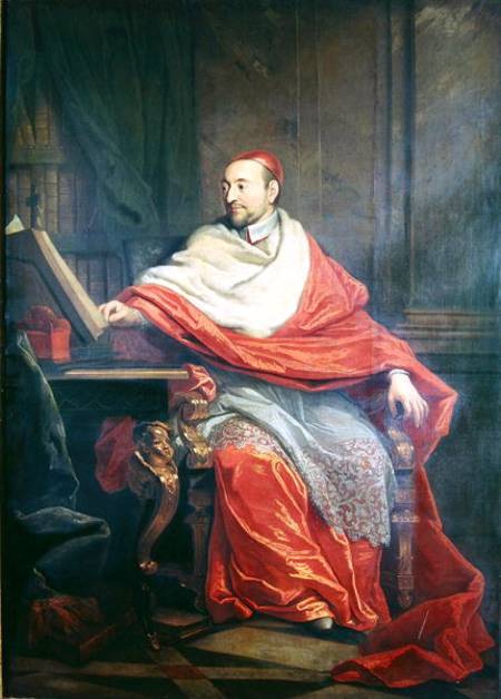 Cardinal Pierre de Berulle (1575-1629) von Philippe de Champaigne