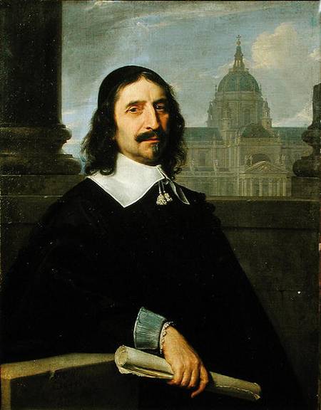 Jacques Lemercier (c.1590-1660) von Philippe de Champaigne