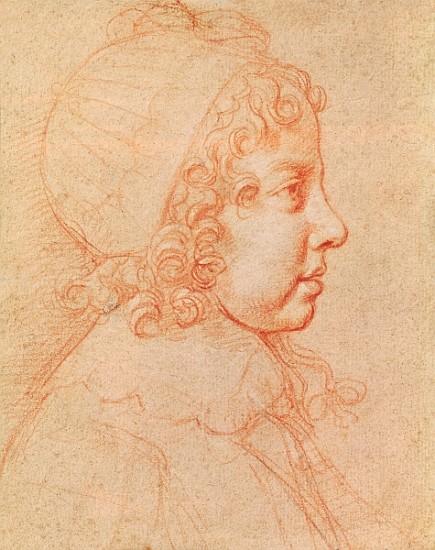 Portrait of Louis XIV as a child von Philippe de Champaigne
