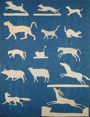 Animals (collage on paper) von Phillip Otto Runge