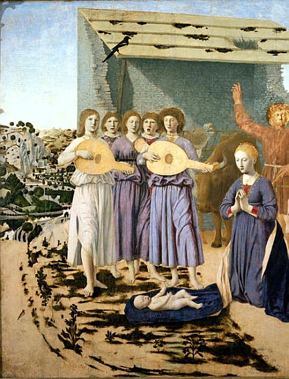 Nativity, 1470-75 (detail of 5240) von Piero della Francesca