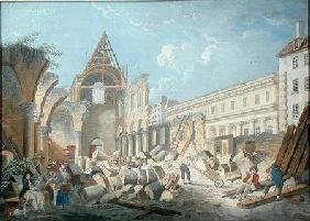 Demolition of the Couvent des Cordeliers c.1802