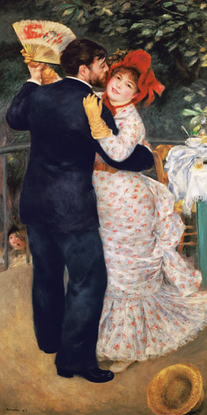 Tanz auf dem Lande von Pierre-Auguste Renoir