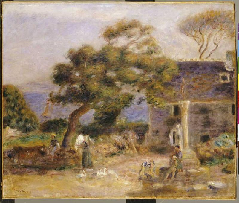 Blick auf Treboul von Pierre-Auguste Renoir