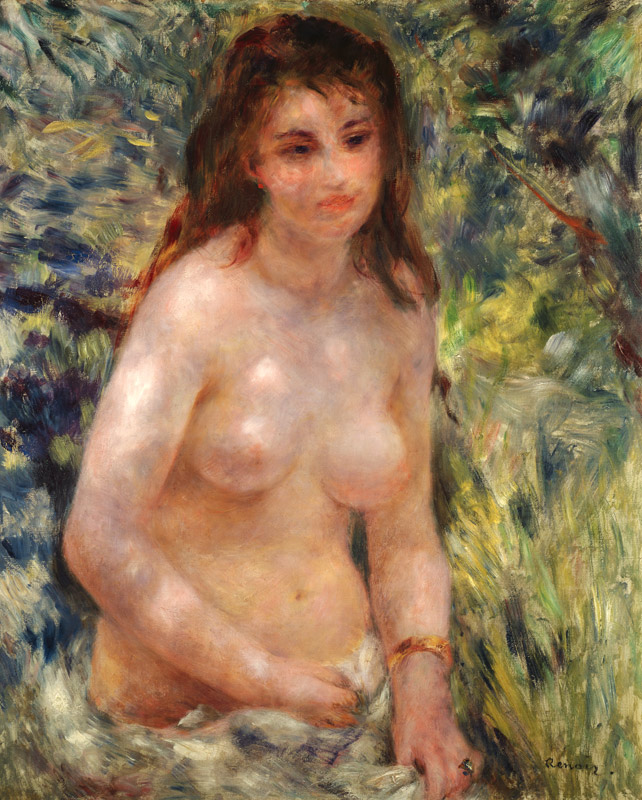 Akt in der Sonne von Pierre-Auguste Renoir