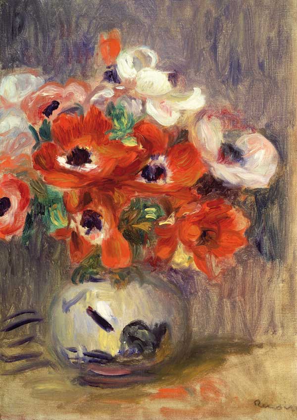 Anemones von Pierre-Auguste Renoir