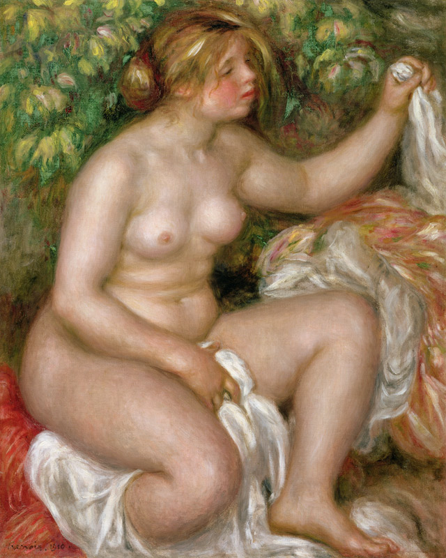 Apres le bain von Pierre-Auguste Renoir