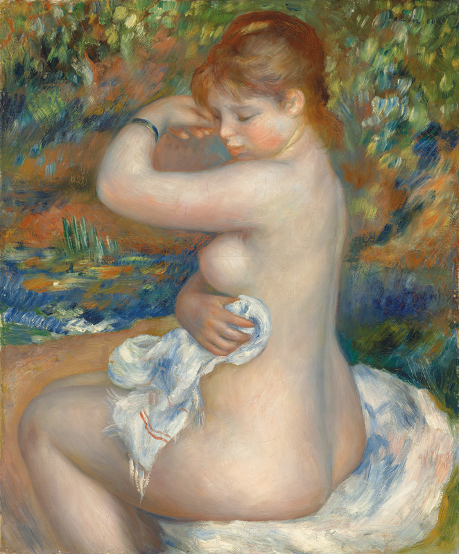 Baigneuse von Pierre-Auguste Renoir