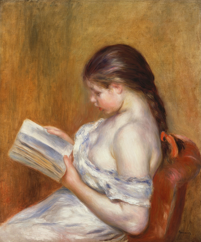 Die Lektüre von Pierre-Auguste Renoir