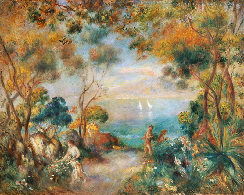 Garden at Sorrento von Pierre-Auguste Renoir