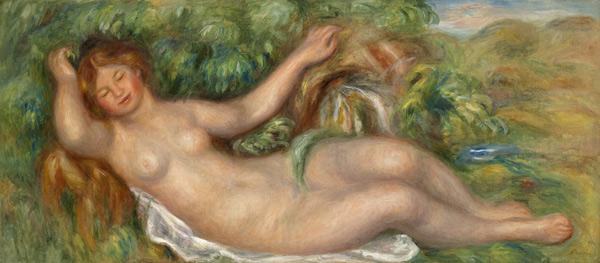 La source (Nu allongé) von Pierre-Auguste Renoir