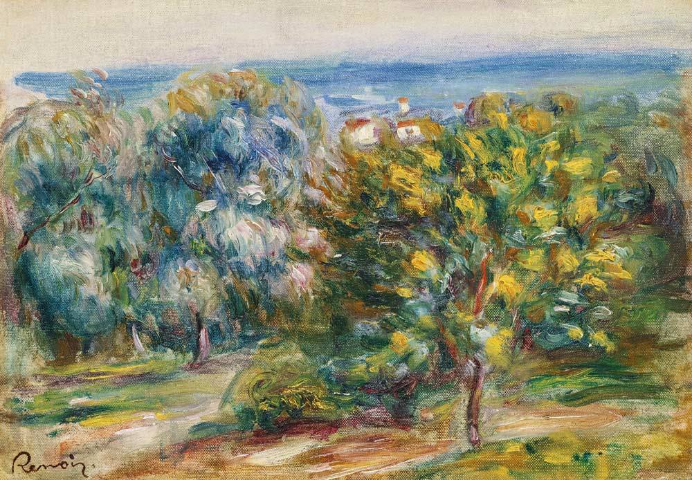 Mittagslandschaft von Pierre-Auguste Renoir