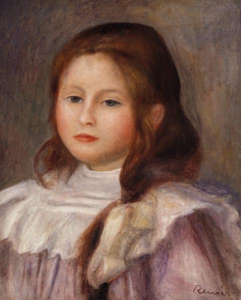 Portrait of a child von Pierre-Auguste Renoir