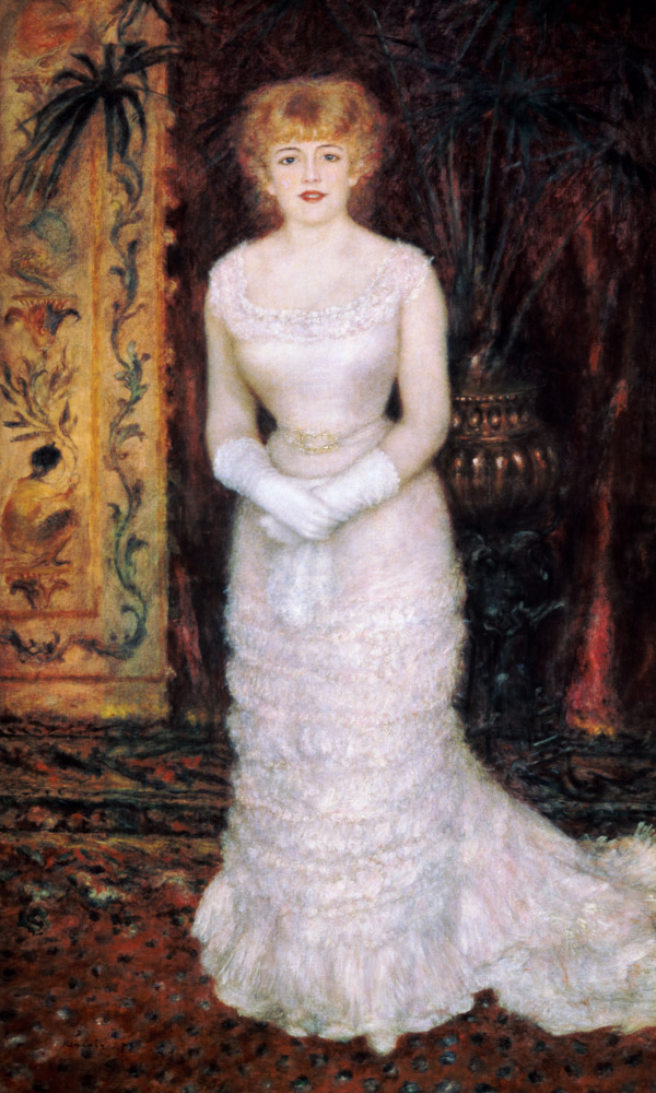 Portrait von Jeanne Samary von Pierre-Auguste Renoir