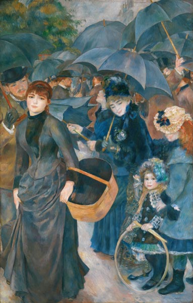 Die Regenschirme von Pierre-Auguste Renoir