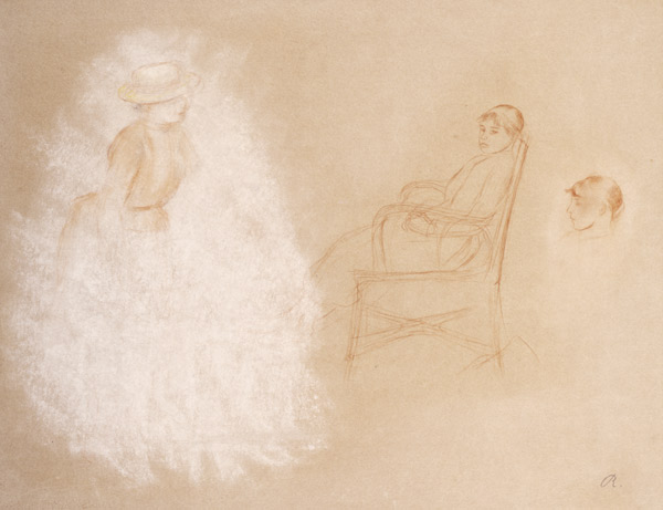 Studies of Women von Pierre-Auguste Renoir