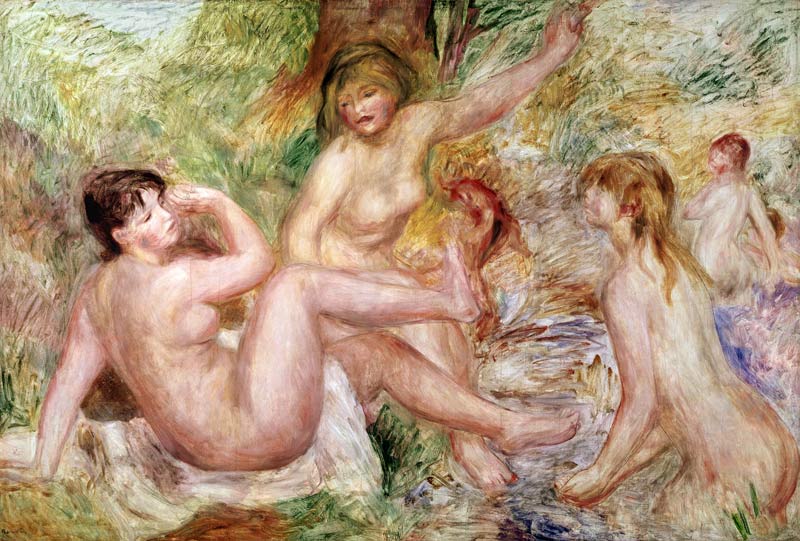 Study for the Large Bathers von Pierre-Auguste Renoir
