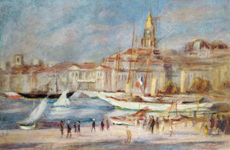 The Old Port of Marseilles von Pierre-Auguste Renoir