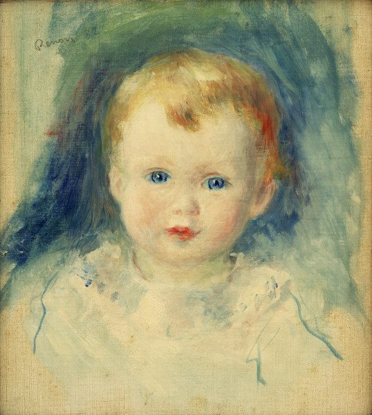 A.Renoir, Kinderbildnis von Pierre-Auguste Renoir