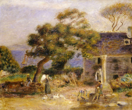 A View of Treboul von Pierre-Auguste Renoir