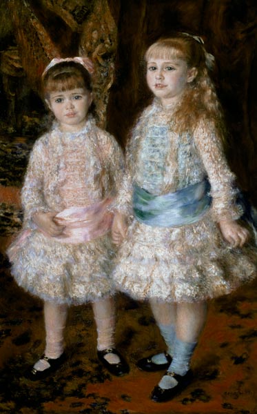 Pink and Blue or, The Cahen d'Anvers Girls von Pierre-Auguste Renoir