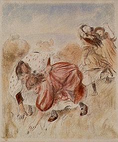 Ballspielende Kinder von Pierre-Auguste Renoir