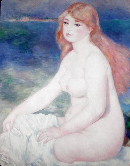 Bather (Blonde Bather II) von Pierre-Auguste Renoir