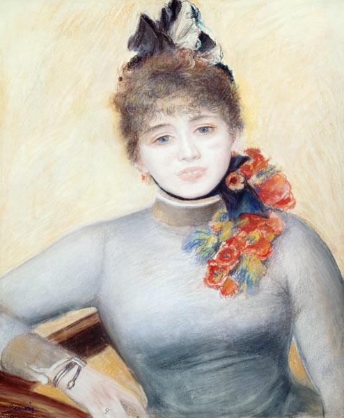 Bildnis der Caroline Remy (Severine) von Pierre-Auguste Renoir