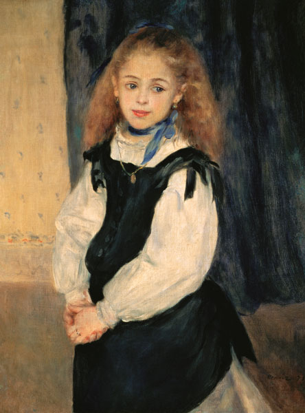 Bildnis der Tochter Legrand. von Pierre-Auguste Renoir
