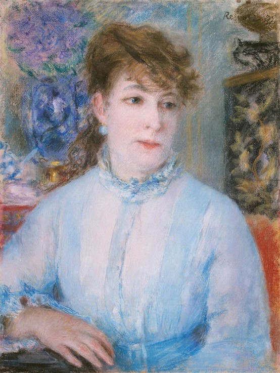 Bildnis einer Frau von Pierre-Auguste Renoir