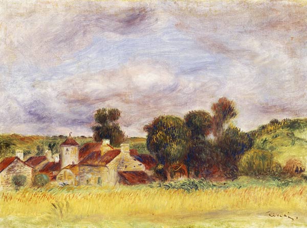 Brittany Countryside von Pierre-Auguste Renoir