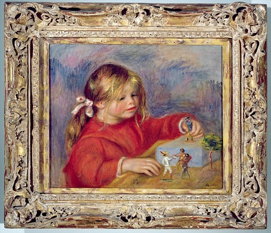 Claude Renoir at play, c.1905 von Pierre-Auguste Renoir