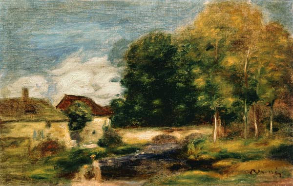 Die Brücke von Pierre-Auguste Renoir