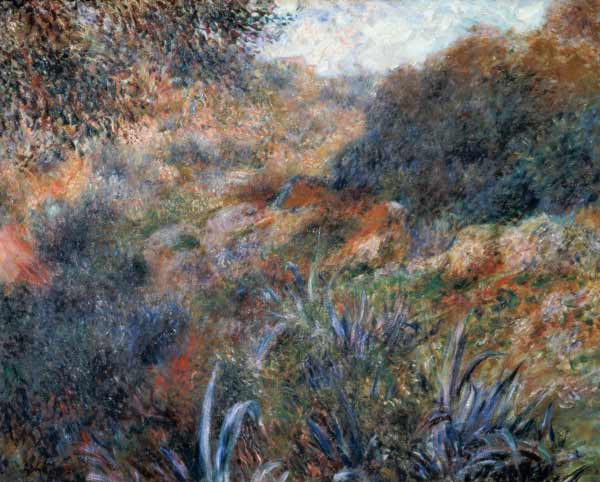 Landschaft in Algerien: Schlucht der Wilden Frau von Pierre-Auguste Renoir
