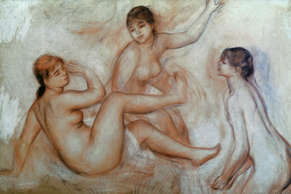 Bathers von Pierre-Auguste Renoir