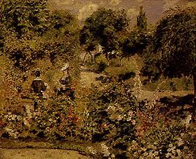 Garten in Fontenay. von Pierre-Auguste Renoir
