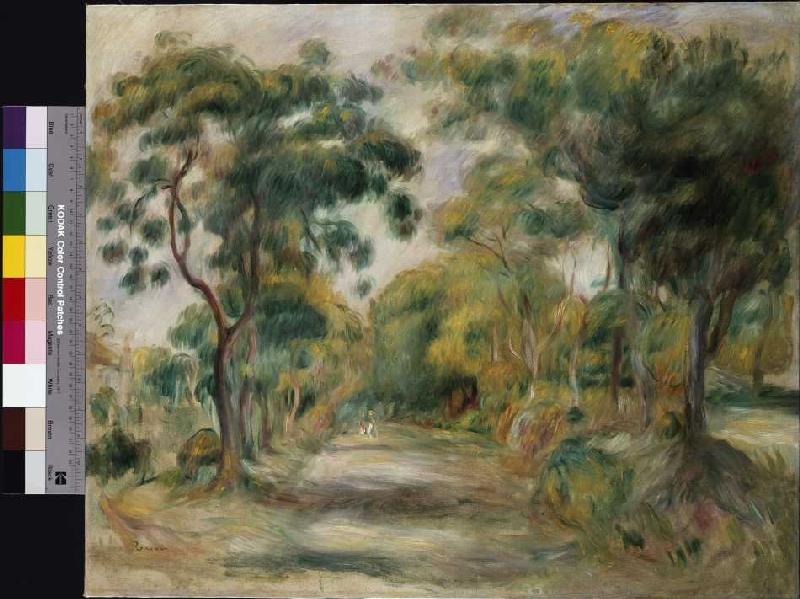 Landschaft in der Mittagssonne von Pierre-Auguste Renoir