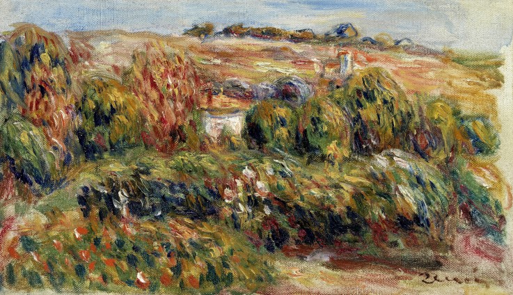 Landschaft in Provence von Pierre-Auguste Renoir