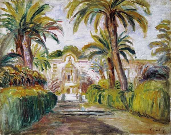 The Palm Trees von Pierre-Auguste Renoir